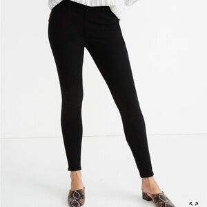 Madewell road tripper black leggings size 27